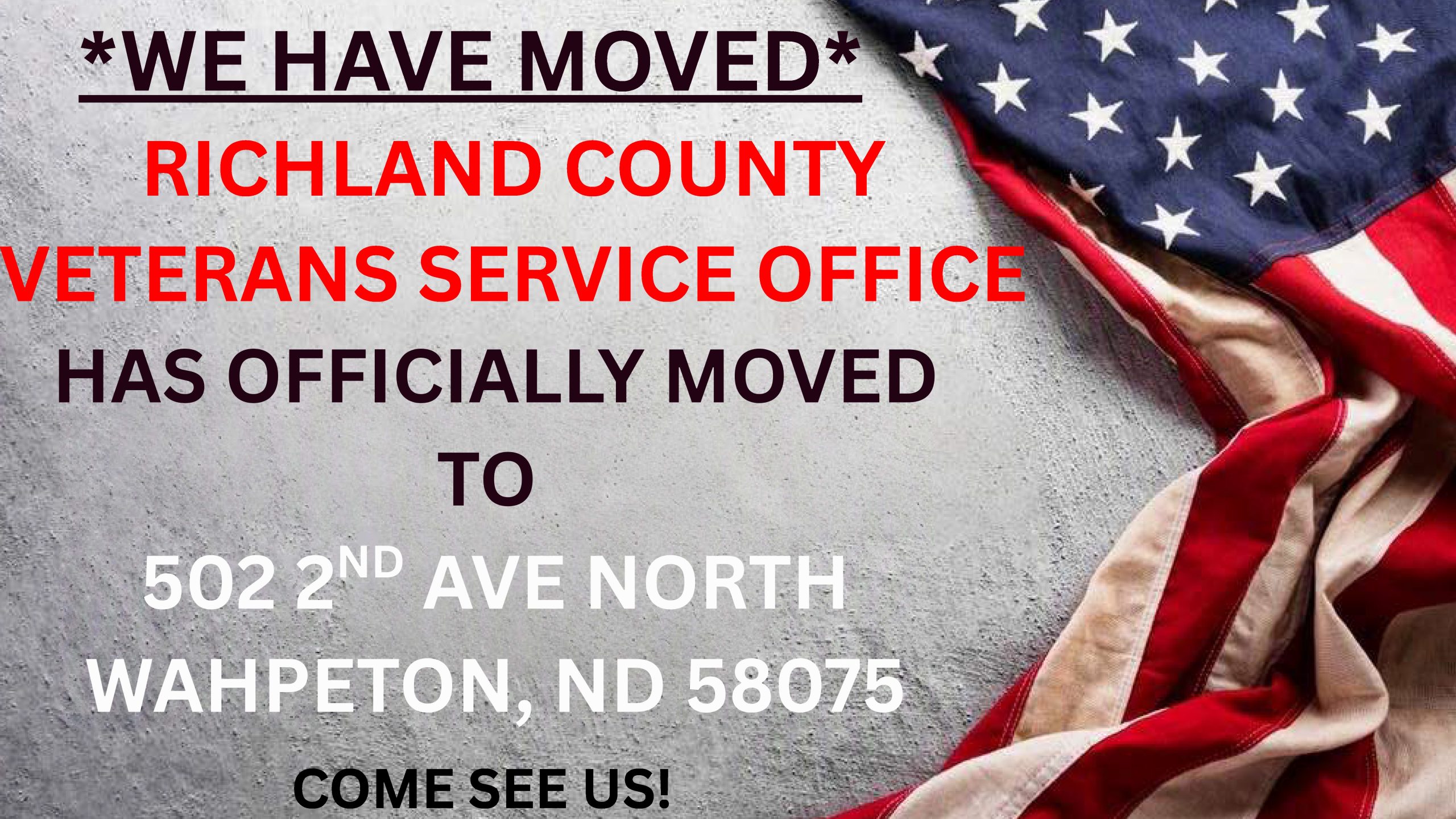 VSO Office Has Moved